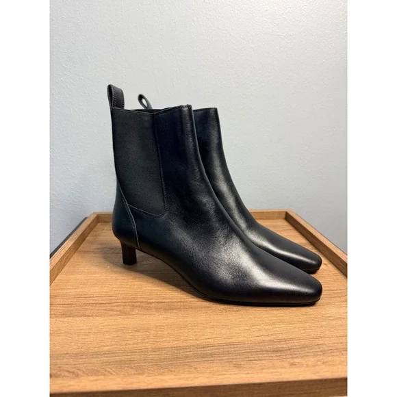 Madewell The Dimes Chelsea Boot True Black Size 7.5 - Picture 2 of 7